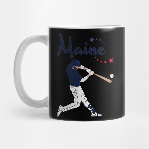 Maine USA Baseball by VISUALUV